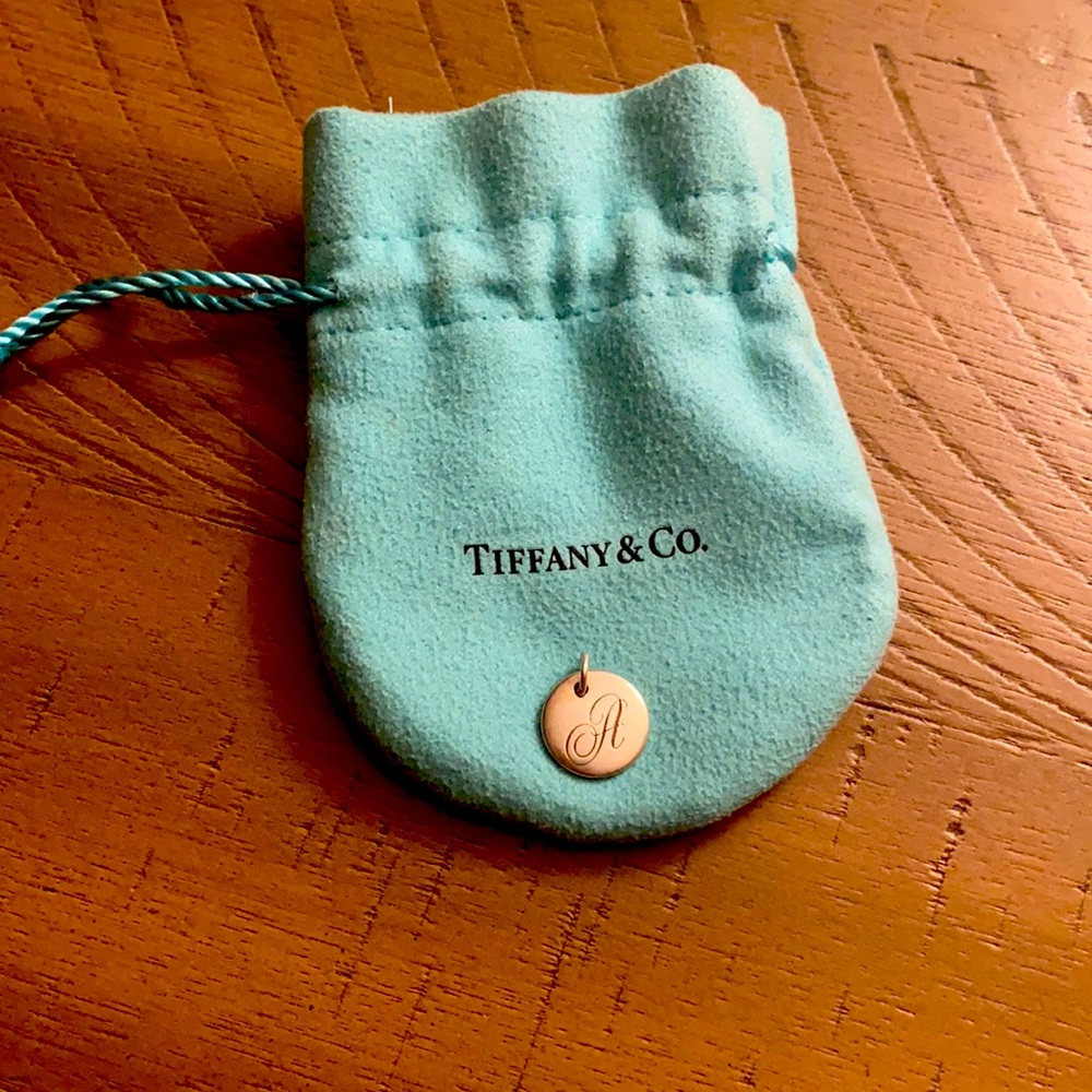 Tiffany “A” charm